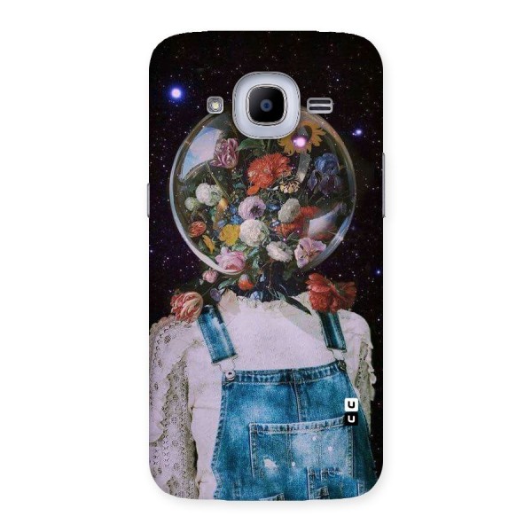 Flower Face Back Case for Samsung Galaxy J2 2016